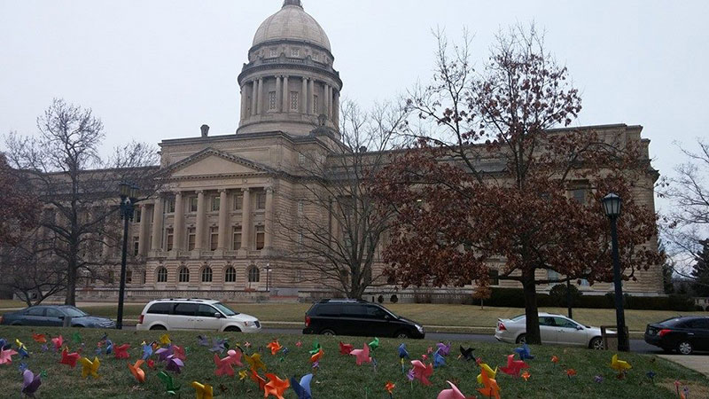 KY State Capitol Lawn