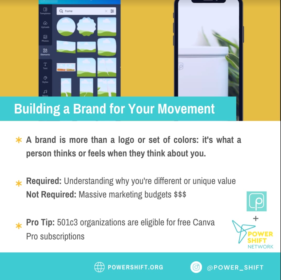 Graphic Design Using Canva | Power Shift Network
